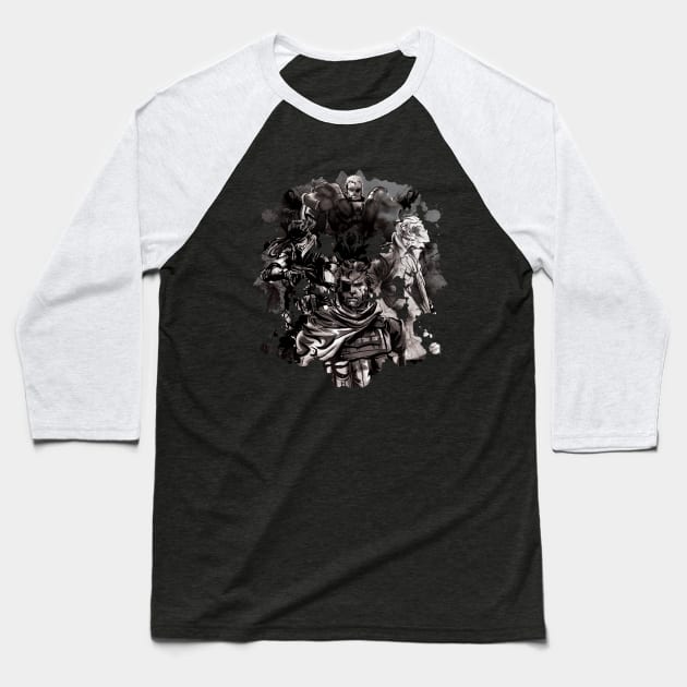 Venom Snakes Baseball T-Shirt by cr4sh02